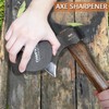 DWFKHT Axe Sharpener - Hatchet/Machete Sharpening Stone, Whetstone Blade &