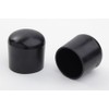4 Stück Stuhlbeinkappe Stuhlbeinschutz Bodenschutz Stuhlschoner Kunststoff schwarz Durchmesser 28mm,