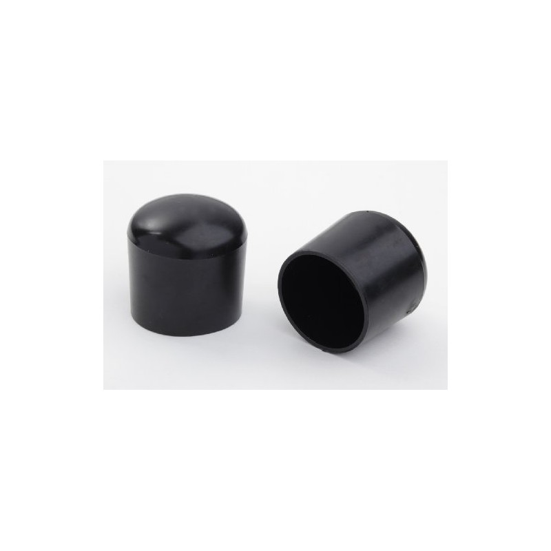 4 Stück Stuhlbeinkappe Stuhlbeinschutz Bodenschutz Stuhlschoner Kunststoff schwarz Durchmesser 28mm,