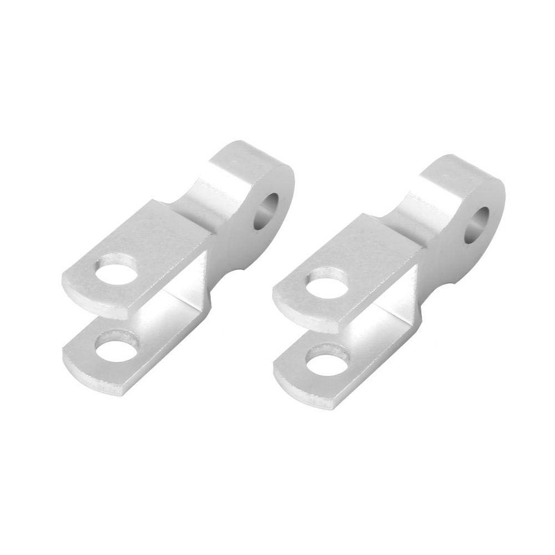 Qiilu Shock Absorber Height Extension Extender 2pcs Motorcycle Shock Absorber