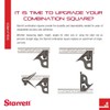 Starrett Steel Combination Square with Square Head - 12" Blade