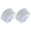PATIKIL 4.3" x 2.4" Face Wristband Towel, 2 Pcs Washing