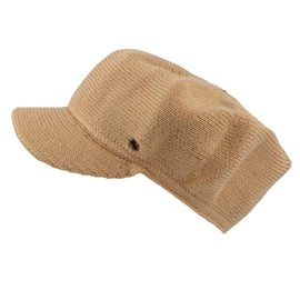 WITHMOONS Wool Baker Knit Beanie Hat Winter Women Warm Caps SLG1239 (Beige)