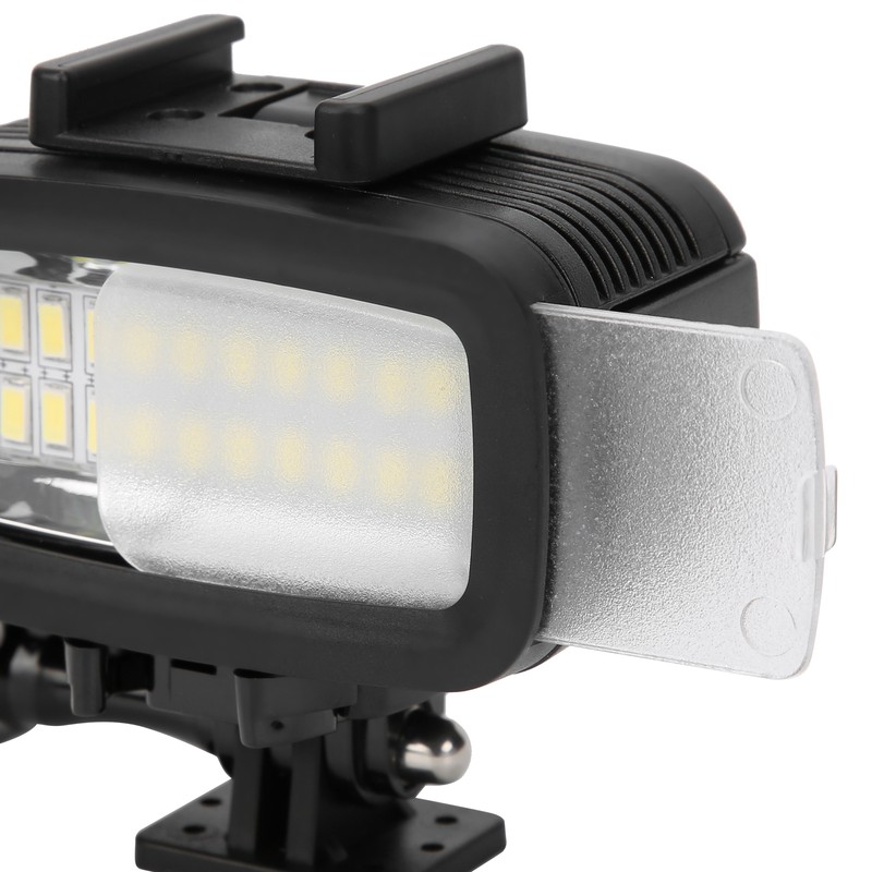 40m Underwater Photography Fill Light Waterproof Diving Camera LED Video