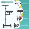 Facilife 2 Shelves Projector Stand Tripod, Mobile Laptop Cart on