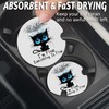Car Coasters for Cup Holders，Car Cup Holder Coasters, 2 Pack