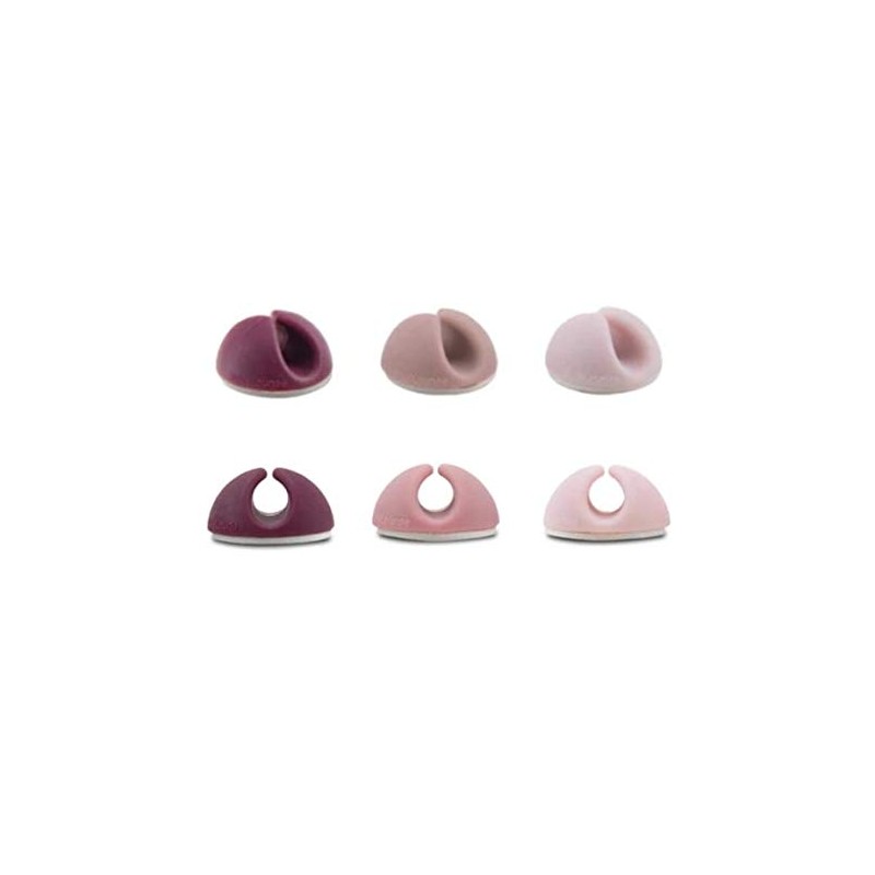 Bluelounge CableDrop Mini, 9pcs - Ombre Blush