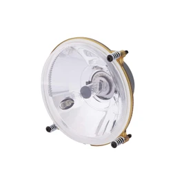 HELLA 1A3 996 162-321 FF/Halogen-Headlight - M133 - 24V - Round - Reference number: 12.5 - Fitting - Clear diffusing lens - left/right