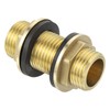 M METERXITY Bulkhead Fitting - Water Tank Connector, Brass Threaded