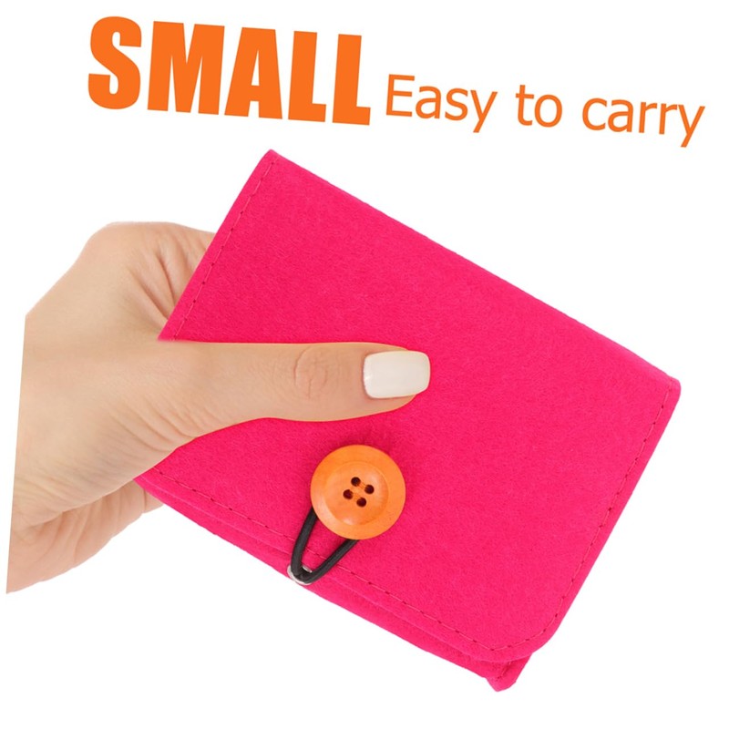 OATIPHO 2pcs Essential Oil Storage Pouches Portable Travel Bags for