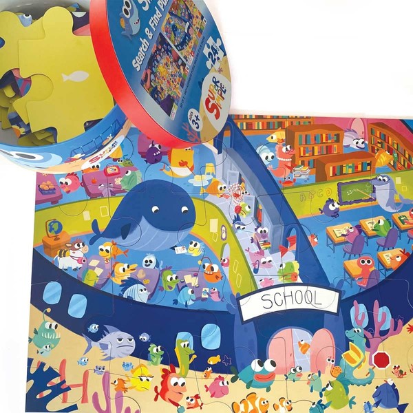 Super Simple Songs Finny The Shark Set of 2 24-Piece