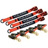 VULCAN Car Tie Down with Snap Hooks - Lasso Style