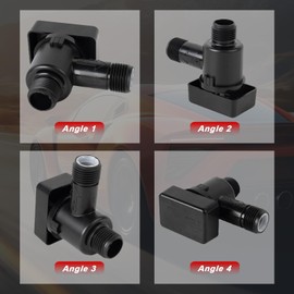 RV Vacuum Breaker Check Valve Fit for 571-VAC-CHK-A Camper Trailer Flusher Check Valve, Replace Leaking Vacuum Breaker on Black Tank System