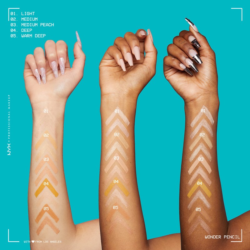 NYX PROFESSIONAL MAKEUP Wonder Pencil, Multi-Use Micro Highlighter & Concealer