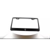 KA Laser Engraved Maserati Logo Mirror Matte Black License Frame