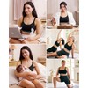 Momcozy Pumping Bra Hands Free, Breast Pump Bra with Widened