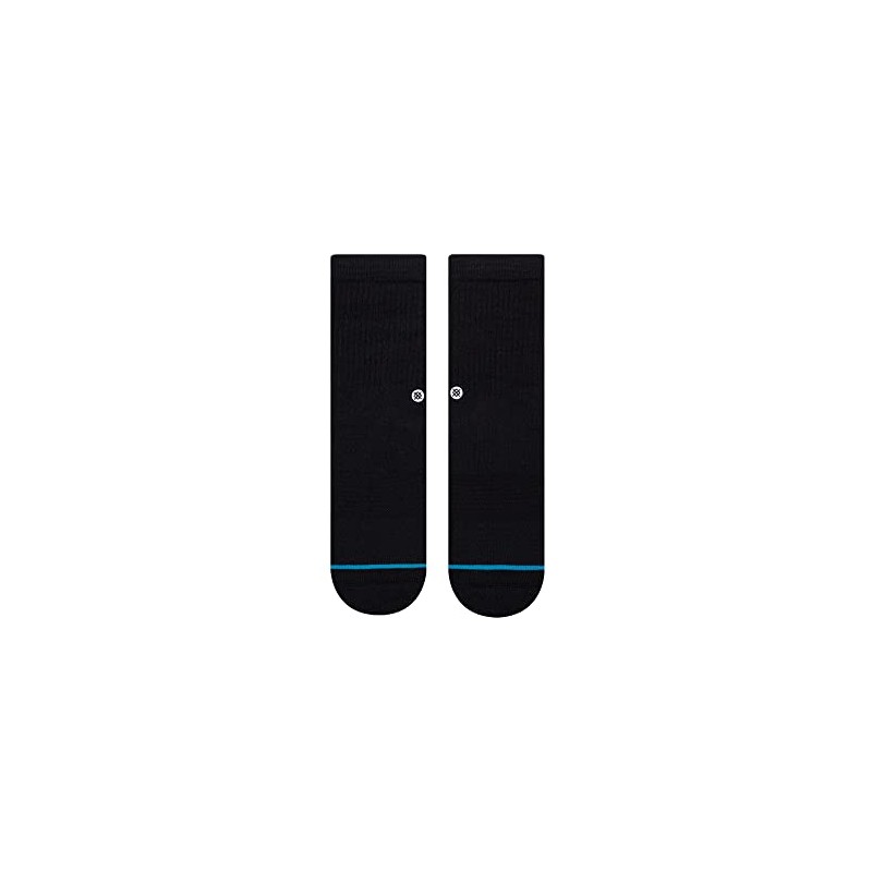 Stance Crew Icon St Kids Socks (Medium, Black)