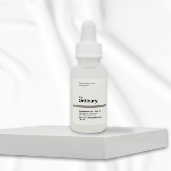 The Ordinary Niacinamide 10% + Zinc 1% 30ml, manufactured in