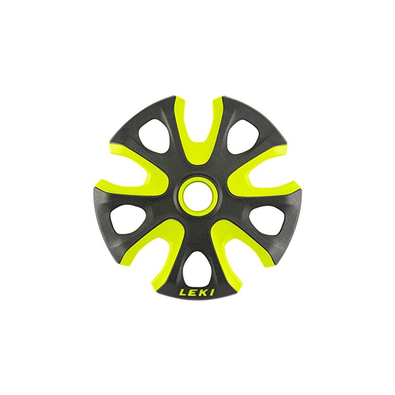 LEKI Big Mountain Basket Tour Plate, Neon Yellow/Black Talerzyk Big