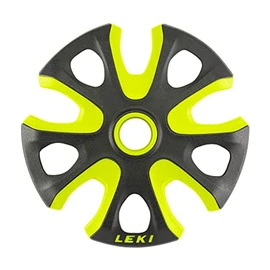 LEKI Big Mountain Basket Tour Plate, Neon Yellow/Black Talerzyk Big Mountain Yellow 95 mm