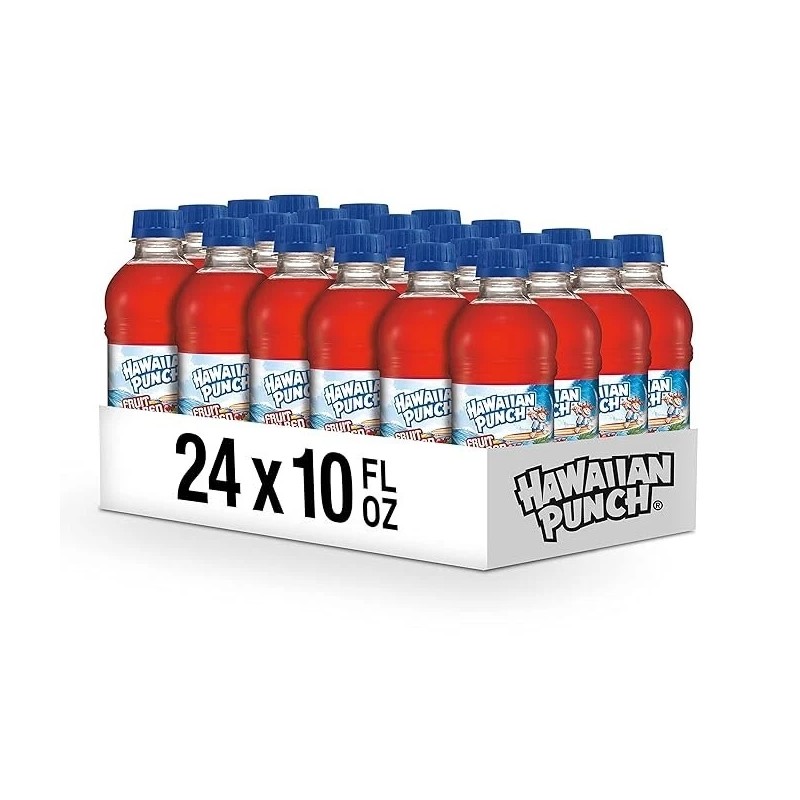 Hawaiian Punch Fruit Juicy Red Fruit Juice Drink 10 Fl