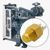 VGOL Excavator Engine Water Temperature Sensor 2848A112 385720500 Compatible with