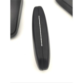 Tixhumiy Hard Shell Eyeglasses Cases, Durable Eyeglass CasesStorage for Lightweight Travel Friendly (black 1 Eyeglass Cases， 3 cleaning cloth)