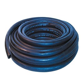 19mm ID Black 2 Metre Length Rubber Heater Hose - AutoSiliconeHoses