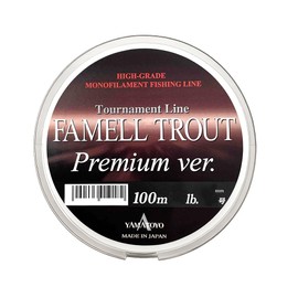 Yamatoyo Famel Trout Premium Version 328.2 ft (100 m) Titanium Brown No. 0.9