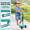 SereneLife 3 Wheel Scooter for Toddlers & Kids, Foldable Seat,