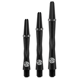 Shot! Dart Shafts TAO Carbon Shaft Dart Shafts with Spring Ring (Intermediate - 37.5 mm)