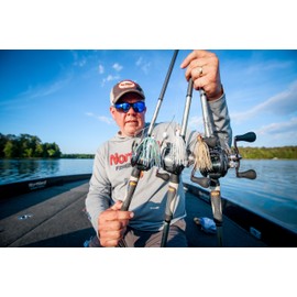 Northland Fishing Tackle Reed Runner Tandem Spin - Premium Spinner Baits for Freshwater - Lures for Bass, Pike, and Musky, Whitetreuse, 3/8 Oz