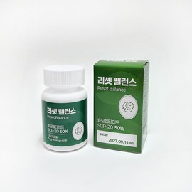 Reset Balance 60 tablets Yeast Peptide SPC-20 Serotonin Mind Management Stress Management / 리셋 밸런스 60정 효모펩타이드 SPC-20 세로토닌 마음 관리 스트레스 관리