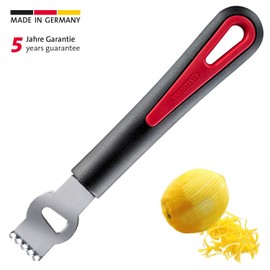 Westmark Gallant Peeler, Plastic/Stainless Steel, Black/Red/Silver, 16.5 x 2.7 x 2 cm