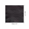 sourcing map Gold Leaf Foil Sheet, Black Leaf Papers, 8.5x8mm