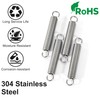 GUNGY Tension Springs with Hooks Stainless Steel Tension Spring 30