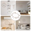 Alriedy 3D DIY Wall Clock Numbers Set Dial for Wall