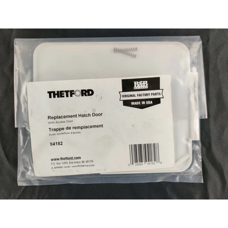 Thetford Replacement Hatch Door White Access B&B Molders RV Camper