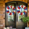4th of July Independence Day Tulip Wreath Artificial Flower Wreath