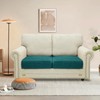 MAXIJIN Velvet Stretch Seat Cushion Covers Couch Cushion Cover for