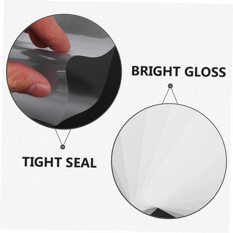jojofuny 100pcs Sheets Clear Laminating Sheets for Photos and Documents