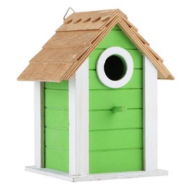 Bird House Outdoor Garden Balcony Decoration Wooden Bird Parrots House Nests Resting Cage Box Supplies