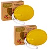 Natural Turmeric Ubton Soap on a Rope Bar for Face