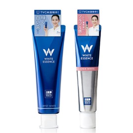 White Essence Toothpaste Set Whitening Periodontal Disease Bad Breath Care Toothpaste Teeth White (1 Crest White + 1 Shale White)