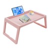 6PCS Bed Tray Table with Folding Legs, Breakfast in Bed