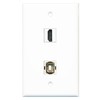 RiteAV - 1 Port HDMI 1 Port USB B-B Wall