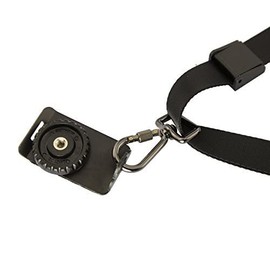 EQLEF Camera Shoulder Sling Black Belt Strap for Digital SLR/DSLR Damping Strap (underarm strap and the camera not include)