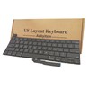 New US Keyboard with Flex Cable + Screw Kit EMC