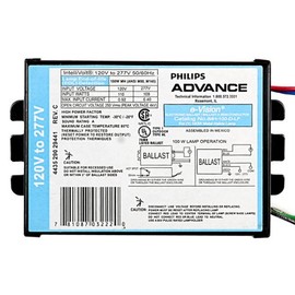 Advance e-Vision IMH100DLFM - 100 Watt - Pulse Start - Metal Halide Ballast - 120/277 Volt - ANSI M90/M140 - Power Factor 90% - Max. Temp. Rating 185 Deg. F