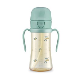 Olive PPSU Straw Cup 300ml Pistachio